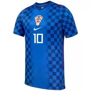 Koszulka Piłkarska Chorwacja Luka Modrić 10 Dziecięca Wyjazdowa Mistrzostwa Świata 2026