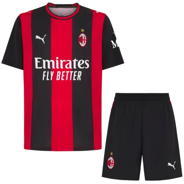 Koszulka Piłkarska AC Milan Christopher Nkunku 18 Dziecięca Domowa 2026/27