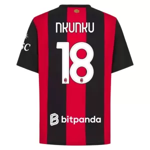 Koszulka Piłkarska AC Milan Christopher Nkunku 18 Męska Domowa 2026/27