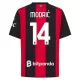 Koszulka Piłkarska AC Milan Luka Modrić 14 Męska Domowa 2026/27 Koszulka Piłkarska AC Milan Luka Modrić 14 Męska Domowa 2026/27