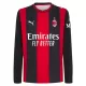Koszulka Piłkarska AC Milan Męska Domowa 2026/27 Długi Rękaw Koszulka Piłkarska AC Milan Męska Domowa 2026/27 Długi Rękaw