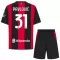 Koszulka Piłkarska AC Milan Pavlovic 31 Dziecięca Domowa 2026/27