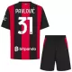 Koszulka Piłkarska AC Milan Pavlovic 31 Dziecięca Domowa 2026/27 Koszulka Piłkarska AC Milan Pavlovic 31 Dziecięca Domowa 2026/27