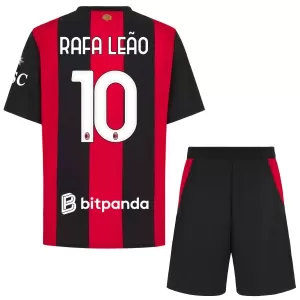 Koszulka Piłkarska AC Milan Rafael Leão 10 Dziecięca Domowa 2026/27
