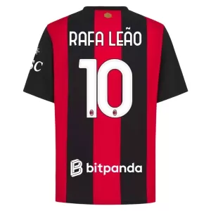 Koszulka Piłkarska AC Milan Rafael Leão 10 Męska Domowa 2026/27