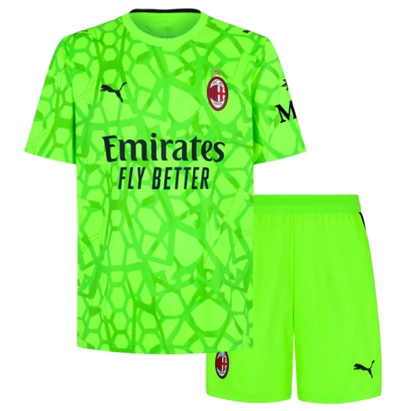 Koszulka Piłkarska Bramkarska AC Milan Dziecięca Alternatywna 2026/27 Koszulka Piłkarska Bramkarska AC Milan Dziecięca Alternatywna 2026/27