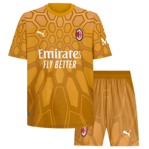 Koszulka Piłkarska Bramkarska AC Milan Dziecięca Domowa 2026/27 Koszulka Piłkarska Bramkarska AC Milan Dziecięca Domowa 2026/27