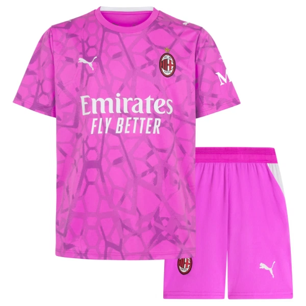 Koszulka Piłkarska Bramkarska AC Milan Dziecięca Wyjazdowa 2026/27 Koszulka Piłkarska Bramkarska AC Milan Dziecięca Wyjazdowa 2026/27