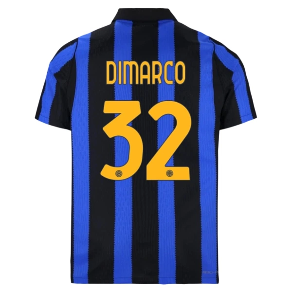 Koszulka Piłkarska Inter Mediolan Dimarco 32 Dziecięca Domowa 2026/27