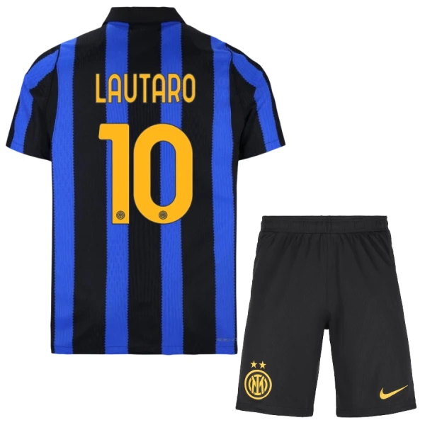 Koszulka Piłkarska Inter Mediolan Lautaro Martínez 10 Dziecięca Domowa 2026/27 Koszulka Piłkarska Inter Mediolan Lautaro Martínez 10 Dziecięca Domowa 2026/27
