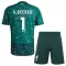 Koszulka Piłkarska Bramkarska Liverpool Alisson Becker 1 Dziecięca Domowa 2026/27 Zielony
