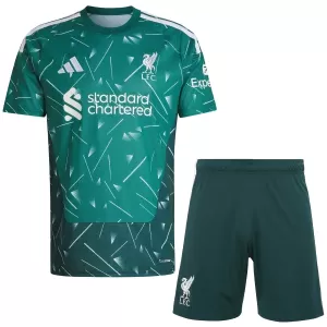 Koszulka Piłkarska Bramkarska Liverpool Dziecięca Domowa 2026/27 Zielony
