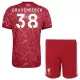 Koszulka Piłkarska Liverpool Gravenberch 38 Dziecięca Domowa 2026/27 Koszulka Piłkarska Liverpool Gravenberch 38 Dziecięca Domowa 2026/27