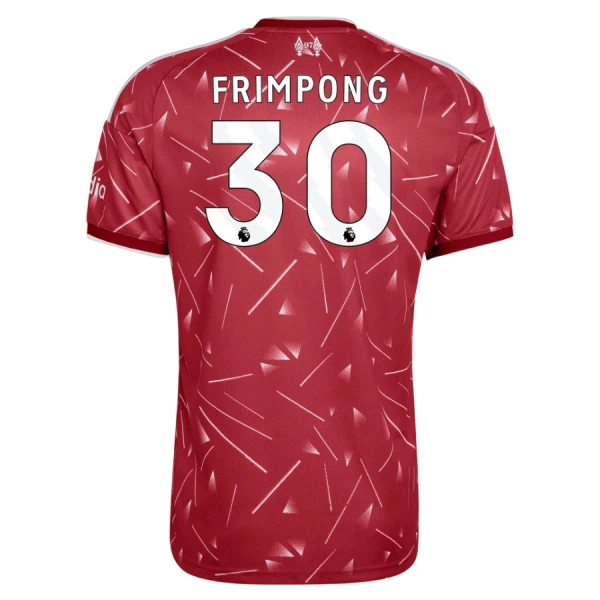 Koszulka Piłkarska Liverpool Jeremie Frimpong 30 Męska Domowa 2026/27 Koszulka Piłkarska Liverpool Jeremie Frimpong 30 Męska Domowa 2026/27