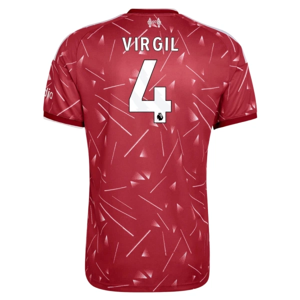 Koszulka Piłkarska Liverpool Virgil van Dijk 4 Męska Domowa 2026/27 Koszulka Piłkarska Liverpool Virgil van Dijk 4 Męska Domowa 2026/27
