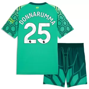 Koszulka Piłkarska Bramkarska Manchester City Gianluigi Donnarumma 25 Dziecięca Domowa 2026/27 Zielony Koszulka Piłkarska Bramkarska Manchester City Gianluigi Donnarumma 25 Dziecięca Domowa 2026/27 Zielony