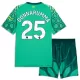 Koszulka Piłkarska Bramkarska Manchester City Gianluigi Donnarumma 25 Dziecięca Domowa 2026/27 Zielony Koszulka Piłkarska Bramkarska Manchester City Gianluigi Donnarumma 25 Dziecięca Domowa 2026/27 Zielony