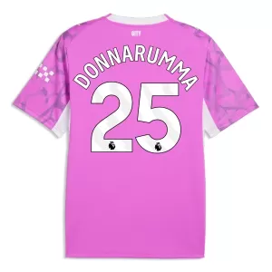 Koszulka Piłkarska Bramkarska Manchester City Gianluigi Donnarumma 25 Męska Wyjazdowa 2026/27 Różowy Koszulka Piłkarska Bramkarska Manchester City Gianluigi Donnarumma 25 Męska Wyjazdowa 2026/27 Różowy