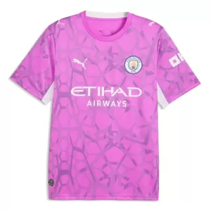 Koszulka Piłkarska Bramkarska Manchester City Gianluigi Donnarumma 25 Męska Wyjazdowa 2026/27 Różowy