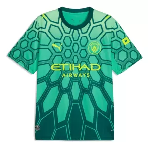Koszulka Piłkarska Bramkarska Manchester City Męska Domowa 2026/27 Zielony