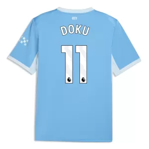 Koszulka Piłkarska Manchester City Jérémy Doku 11 Męska Domowa 2026/27