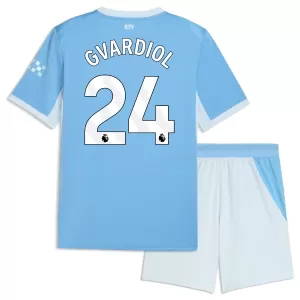 Koszulka Piłkarska Manchester City Josko Gvardiol 24 Dziecięca Domowa 2026/27