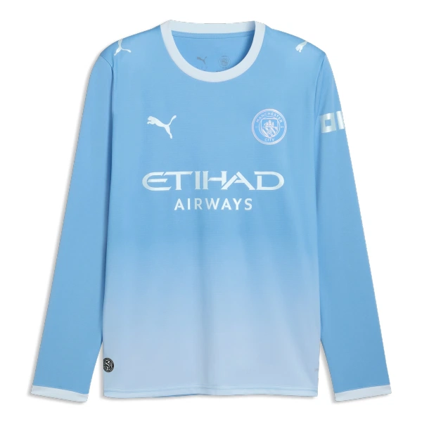Koszulka Piłkarska Manchester City Męska Domowa 2026/27 Długi Rękaw