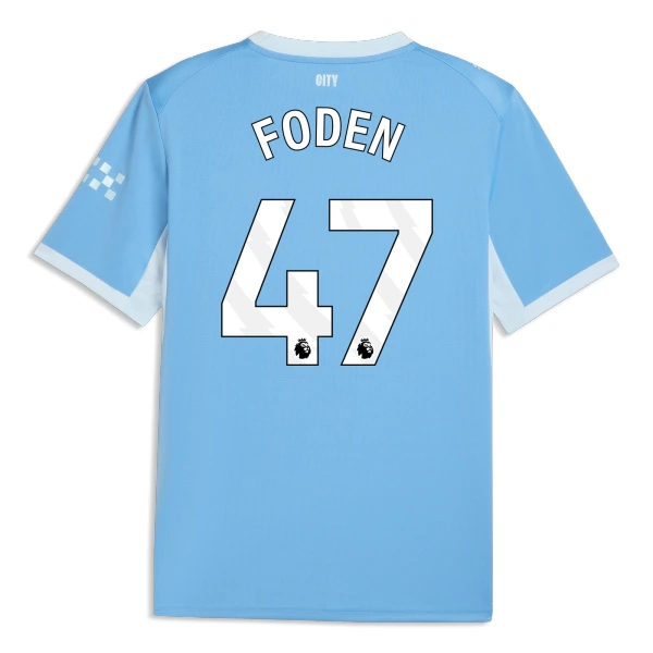 Koszulka Piłkarska Manchester City Phil Foden 47 Męska Domowa 2026/27 Koszulka Piłkarska Manchester City Phil Foden 47 Męska Domowa 2026/27