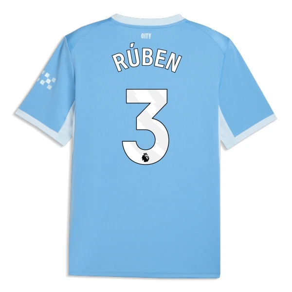 Koszulka Piłkarska Manchester City Rúben Dias 3 Męska Domowa 2026/27 Koszulka Piłkarska Manchester City Rúben Dias 3 Męska Domowa 2026/27