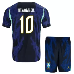 Koszulka Piłkarska Brazylia Neymar JR 10 Dziecięca Wyjazdowa Mistrzostwa Świata 2026