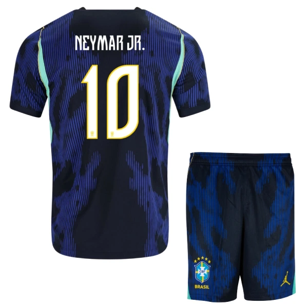 Koszulka Piłkarska Brazylia Neymar JR 10 Dziecięca Wyjazdowa Mistrzostwa Świata 2026 Koszulka Piłkarska Brazylia Neymar JR 10 Dziecięca Wyjazdowa Mistrzostwa Świata 2026