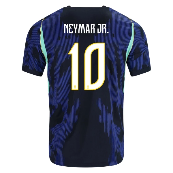Koszulka Piłkarska Brazylia Neymar JR 10 Dziecięca Wyjazdowa Mistrzostwa Świata 2026