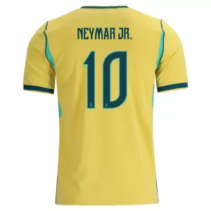Koszulka Piłkarska Brazylia Neymar JR 10 Męska Domowa Mistrzostwa Świata 2026