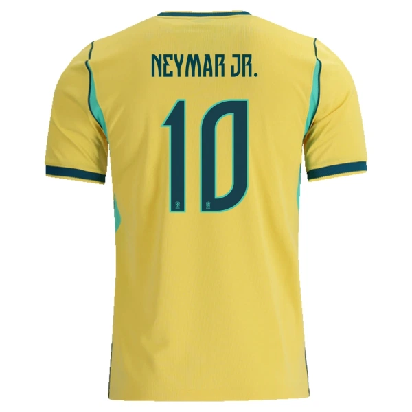 Koszulka Piłkarska Brazylia Neymar JR 10 Męska Domowa Mistrzostwa Świata 2026 Koszulka Piłkarska Brazylia Neymar JR 10 Męska Domowa Mistrzostwa Świata 2026