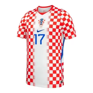 Koszulka Piłkarska Chorwacja P. Sucic 17 Męska Domowa Mistrzostwa Świata 2026