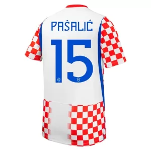 Koszulka Piłkarska Chorwacja Pasalic 15 Męska Domowa Mistrzostwa Świata 2026