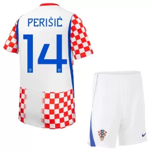 Koszulka Piłkarska Chorwacja Perisic 14 Dziecięca Domowa Mistrzostwa Świata 2026