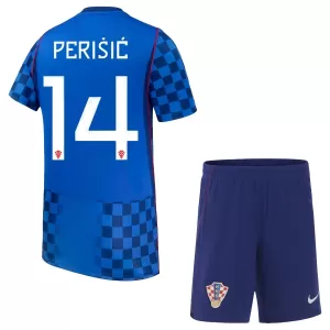 Koszulka Piłkarska Chorwacja Perisic 14 Dziecięca Wyjazdowa Mistrzostwa Świata 2026