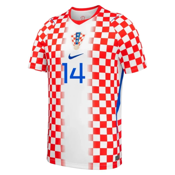 Koszulka Piłkarska Chorwacja Perisic 14 Męska Domowa Mistrzostwa Świata 2026