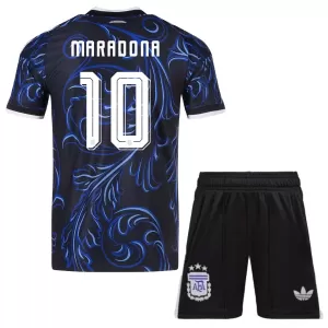 Koszulka Piłkarska Argentyna Maradona 10 Dziecięca Wyjazdowa Mistrzostwa Świata 2026