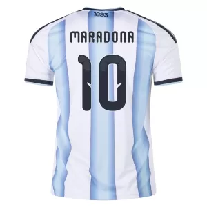 Koszulka Piłkarska Argentyna Maradona 10 Męska Domowa Mistrzostwa Świata 2026