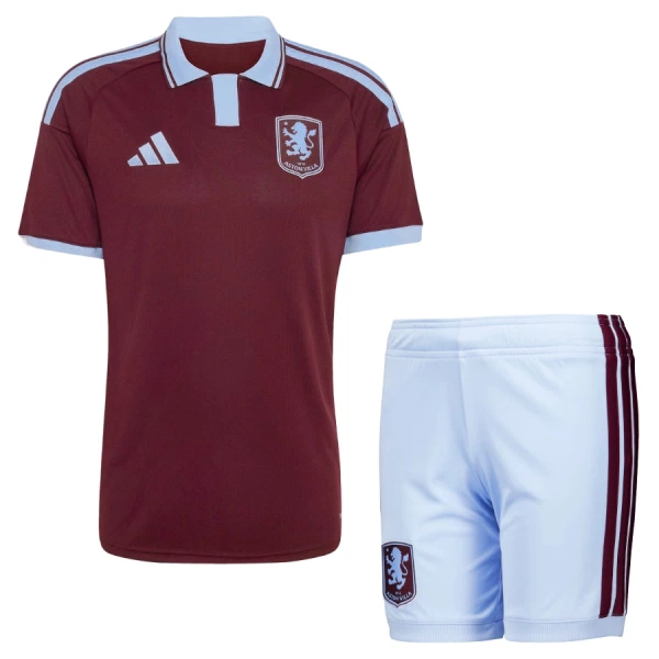 Koszulka Piłkarska Aston Villa Dziecięca Domowa 2026/27 Koszulka Piłkarska Aston Villa Dziecięca Domowa 2026/27