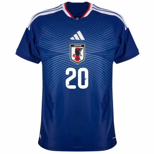 Koszulka Piłkarska Japonia Kubo 20 Dziecięca Domowa Mistrzostwa Świata 2026