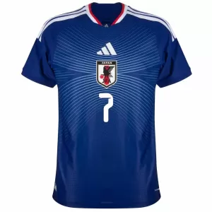 Koszulka Piłkarska Japonia Mitoma 7 Męska Domowa Mistrzostwa Świata 2026