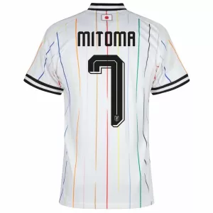 Koszulka Piłkarska Japonia Mitoma 7 Męska Wyjazdowa Mistrzostwa Świata 2026