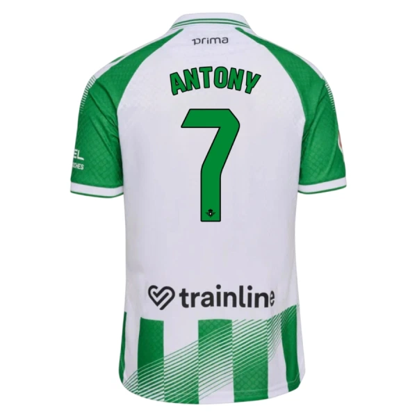 Koszulka Piłkarska Real Betis Antony 7 Męska Domowa 2026/27 Koszulka Piłkarska Real Betis Antony 7 Męska Domowa 2026/27