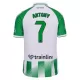 Koszulka Piłkarska Real Betis Antony 7 Męska Domowa 2026/27 Koszulka Piłkarska Real Betis Antony 7 Męska Domowa 2026/27