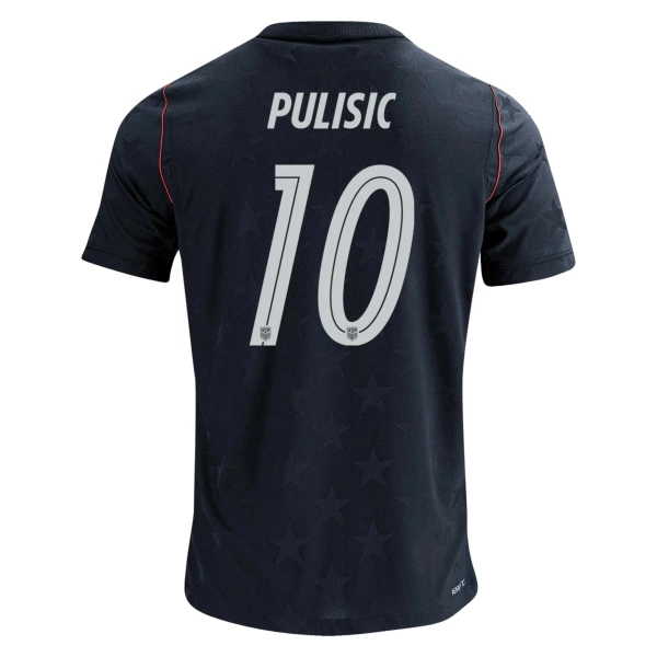 Koszulka Piłkarska USA Christian Pulišić 10 Męska Wyjazdowa Mistrzostwa Świata 2026 Koszulka Piłkarska USA Christian Pulišić 10 Męska Wyjazdowa Mistrzostwa Świata 2026