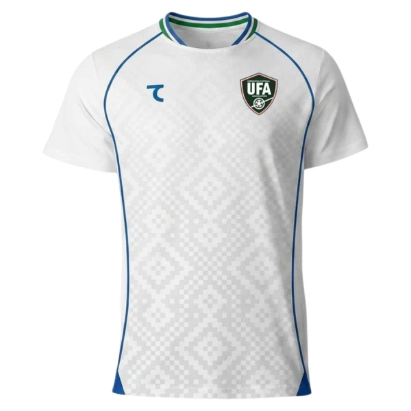 Koszulka Piłkarska Uzbekistan Męska Wyjazdowa Mistrzostwa Świata 2026