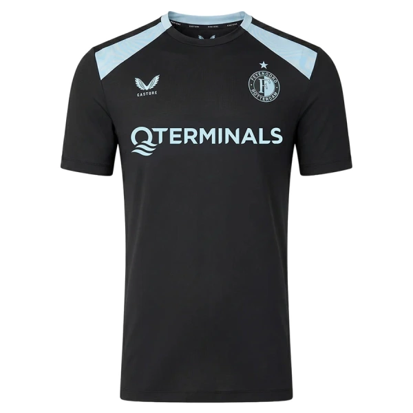 Feyenoord Rotterdam Koszulka Treningowa Męska 2026/27 Czarny Feyenoord Rotterdam Koszulka Treningowa Męska 2026/27 Czarny
